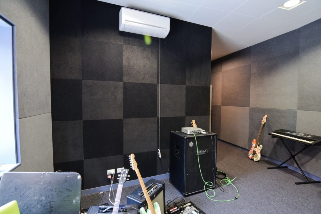 St Catherine school soundproofing music room